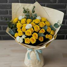 Букет цветов из:  Розы в Рождествено Самарской области