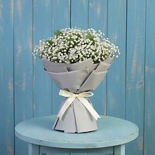 Букет цветов из:  Гипсофила в Рождествено Самарской области