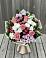 Букет цветов из: Альстромерии, Гвоздики, Розы и Хризантемы в Рождествено Самарской области