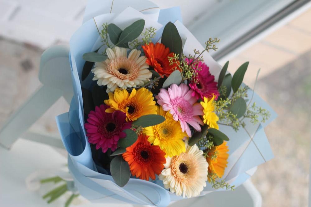 Букет цветов из: Герберы в Рождествено Самарской области