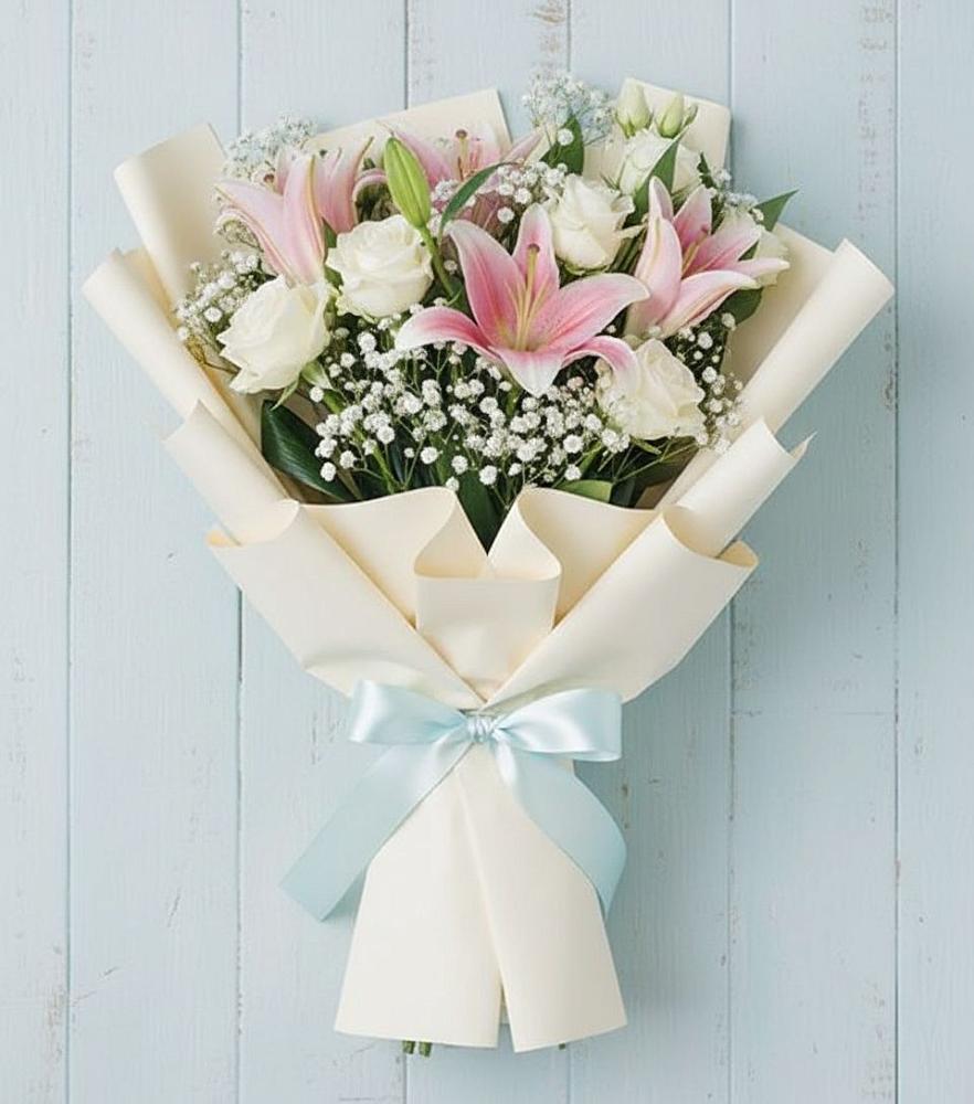 Букет цветов из: Лилии в Рождествено Самарской области