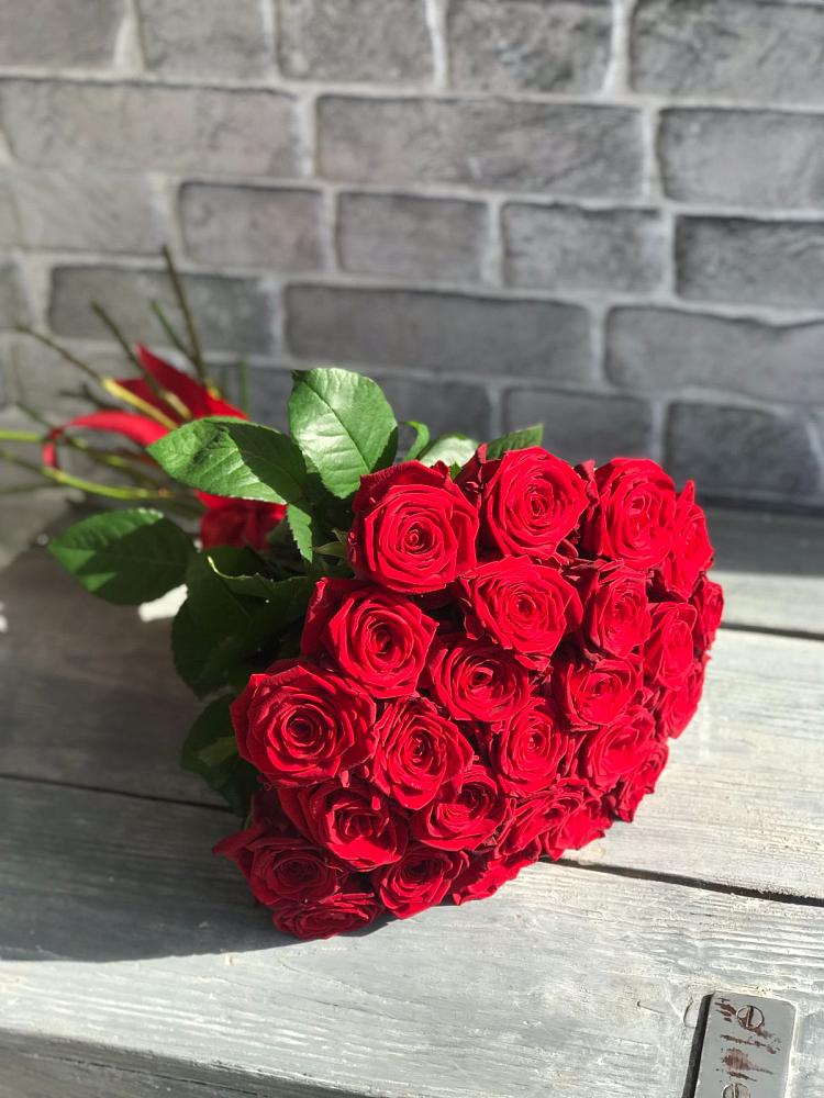 Букет Красные розы Фридом в Рождествено Самарской области