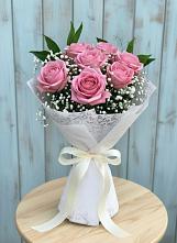 Букет цветов из:  Розы #REPLACE_PRED# Рождествено Самарской области