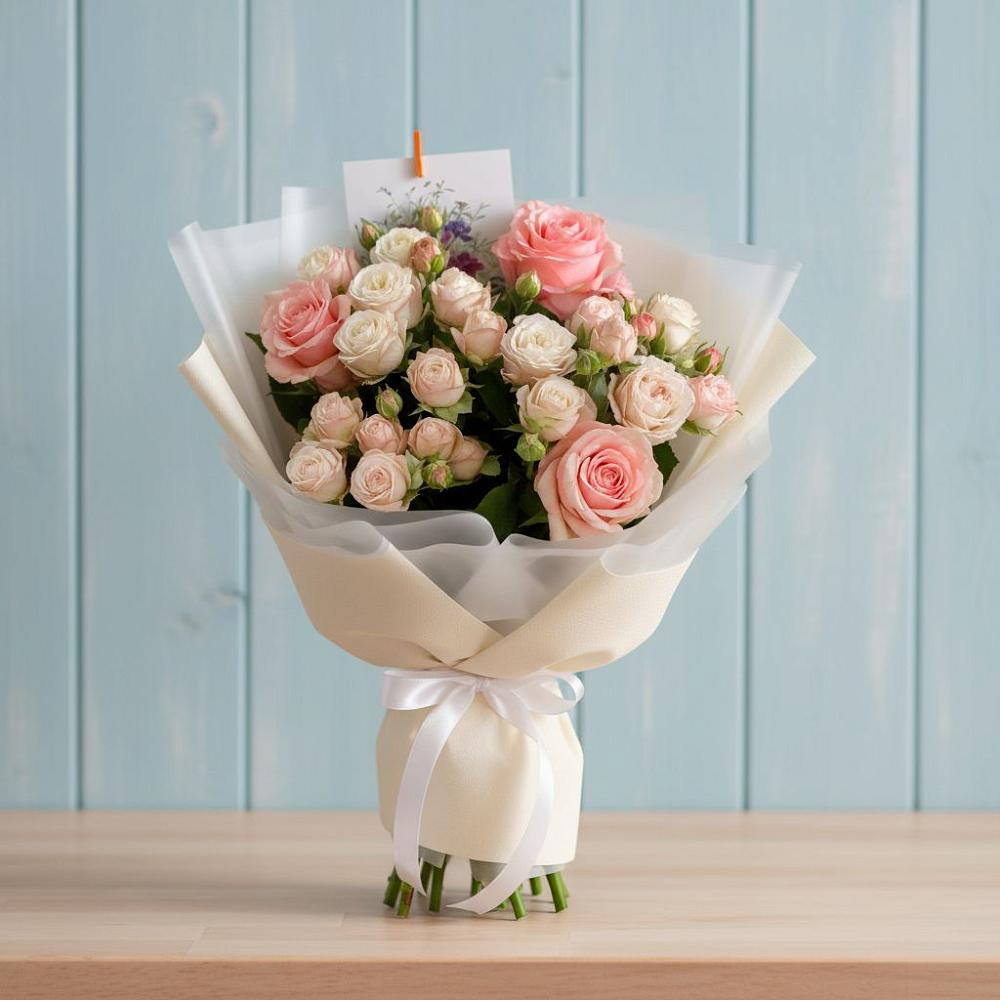 Букет цветов из: Розы в Рождествено Самарской области