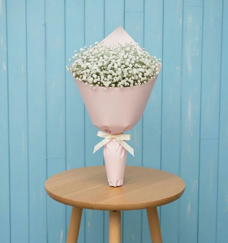 Букет цветов из: Гипсофила в Рождествено Самарской области