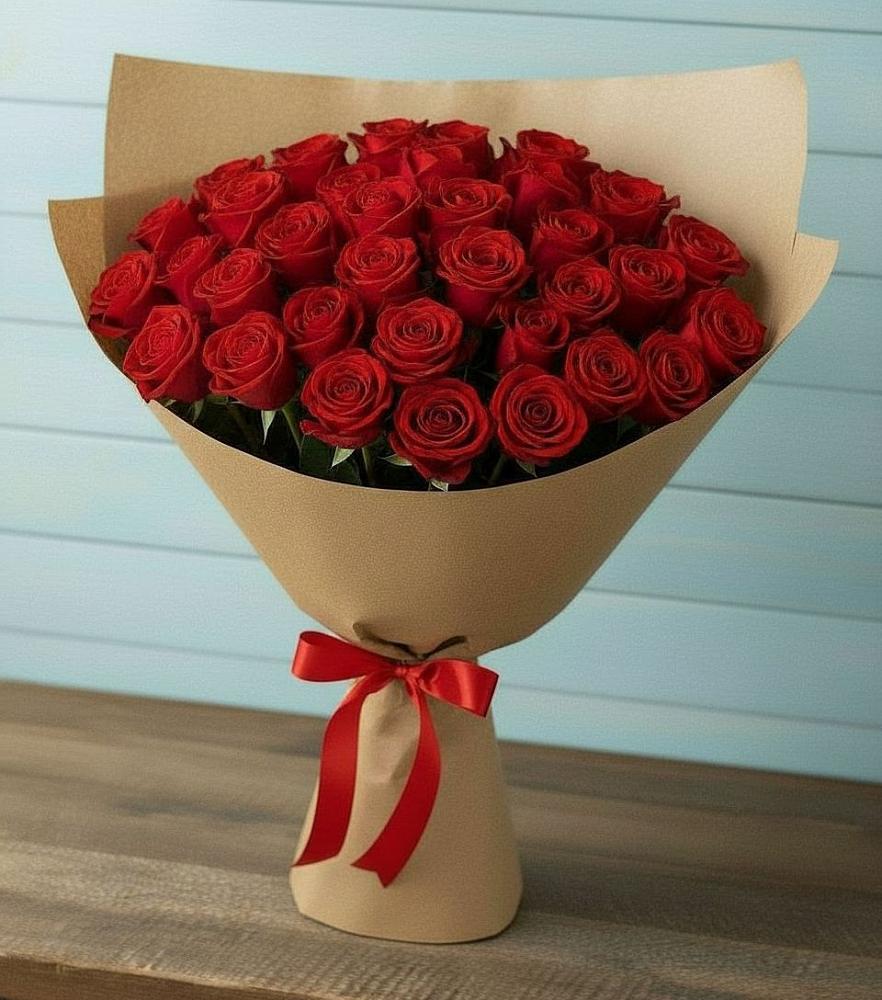 Букет Красные розы Милано в Рождествено Самарской области