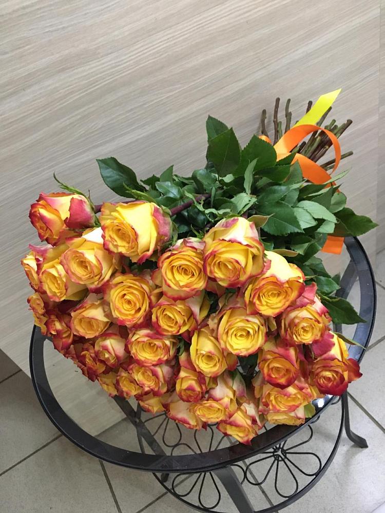 Букет Желтые розы в Рождествено Самарской области