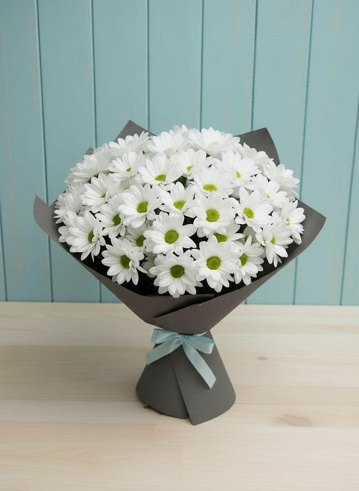 Букет цветов из: Хризантемы в Рождествено Самарской области