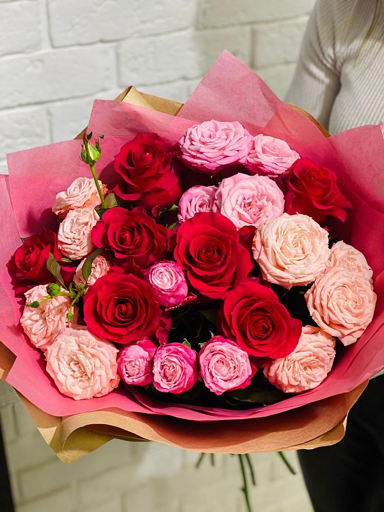 Букет цветов из: Розы в Рождествено Самарской области