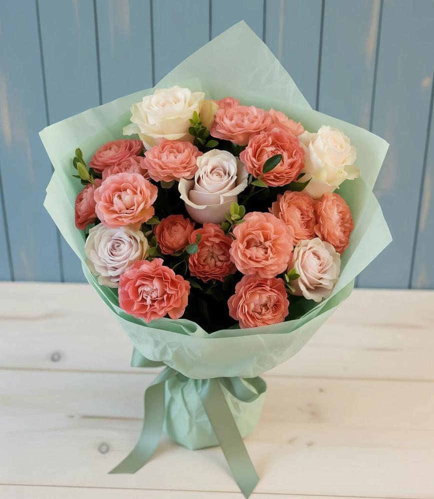 Букет цветов из: Розы в Рождествено Самарской области