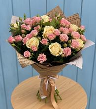 Букет цветов из:  Розы в Рождествено Самарской области