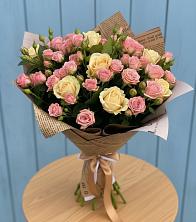 Букет цветов из:  Розы в Рождествено Самарской области