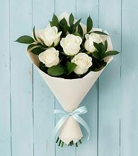 Букет цветов из:  Розы #REPLACE_PRED# Рождествено Самарской области