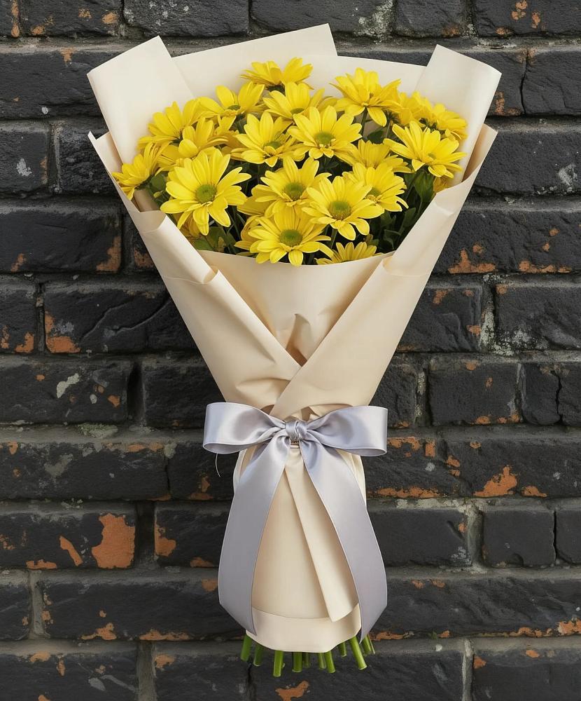 Букет цветов из: Хризантемы в Рождествено Самарской области