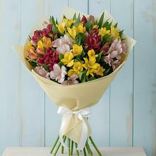 Букет цветов из:  Альстромерии в Рождествено Самарской области