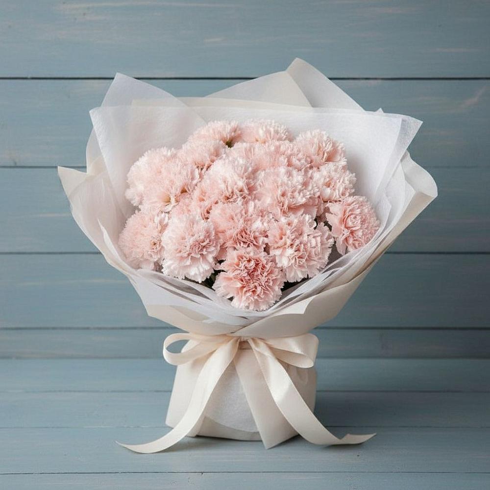 Букет цветов из: Гвоздики в Рождествено Самарской области