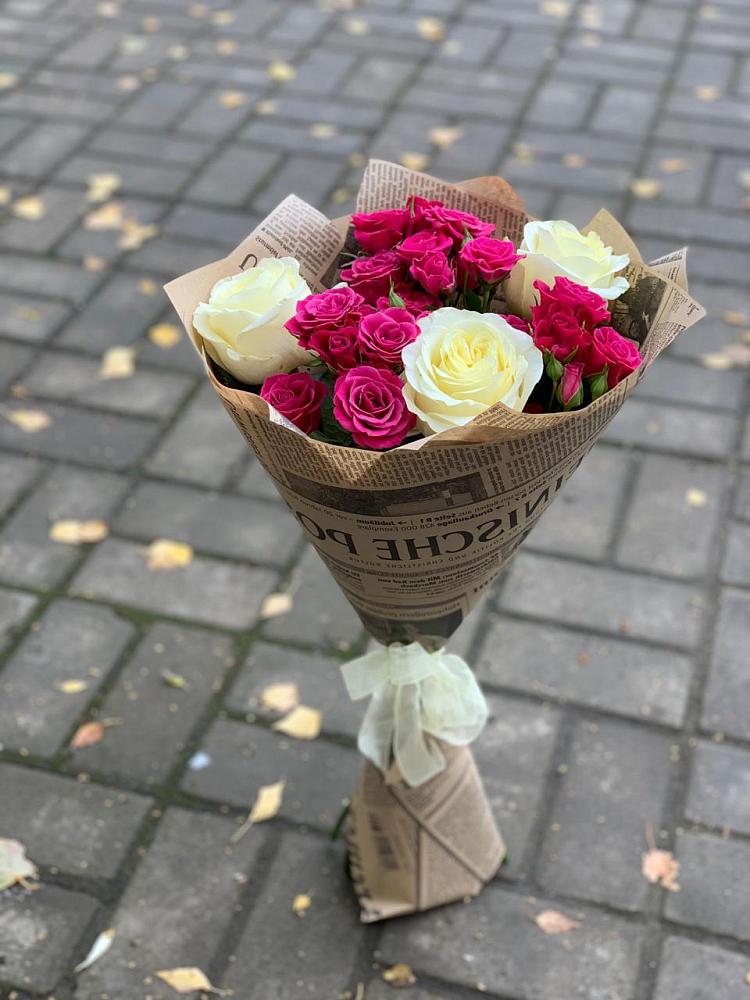 Букет цветов из: Розы в Рождествено Самарской области