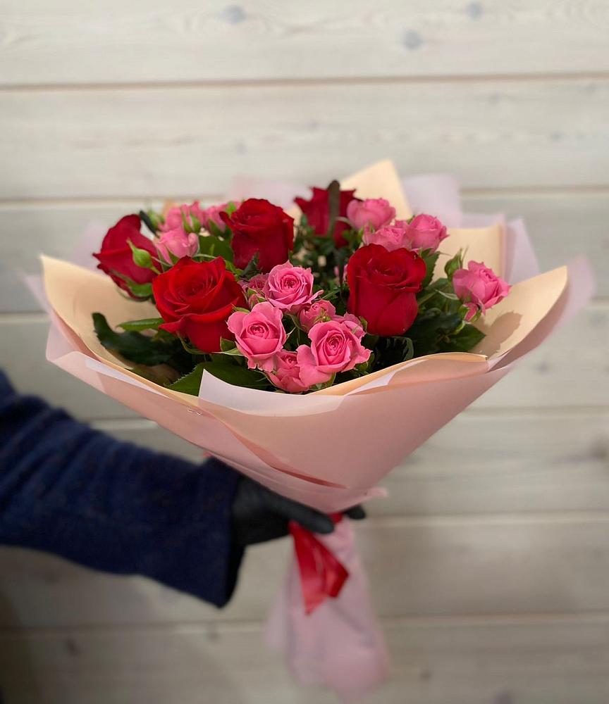 Букет цветов из: Розы в Рождествено Самарской области