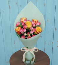 Букет цветов из:  Розы #REPLACE_PRED# Рождествено Самарской области